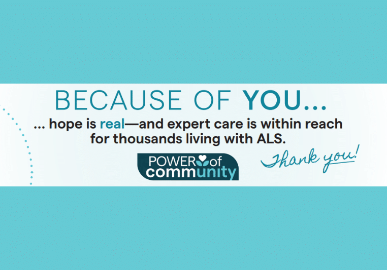 ALS Network Donor Appreciation and Impact Message