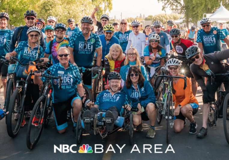 NBC Bay Area Ride, Walk & Roll To Cure ALS Returns To Napa Valley – New Venue For 2025!